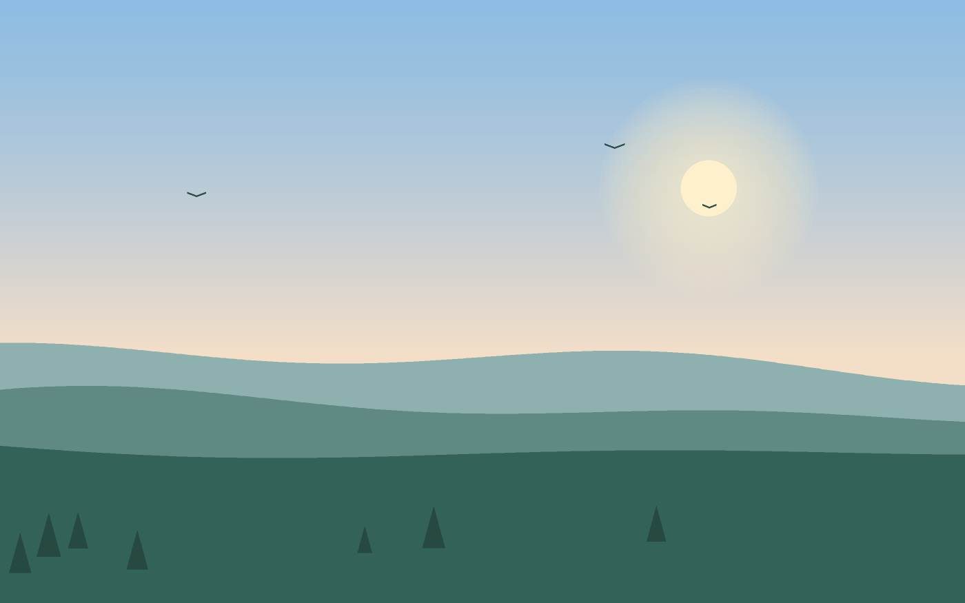 Landschapsillustratie