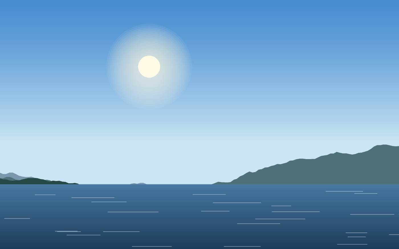Ilustrace krajiny