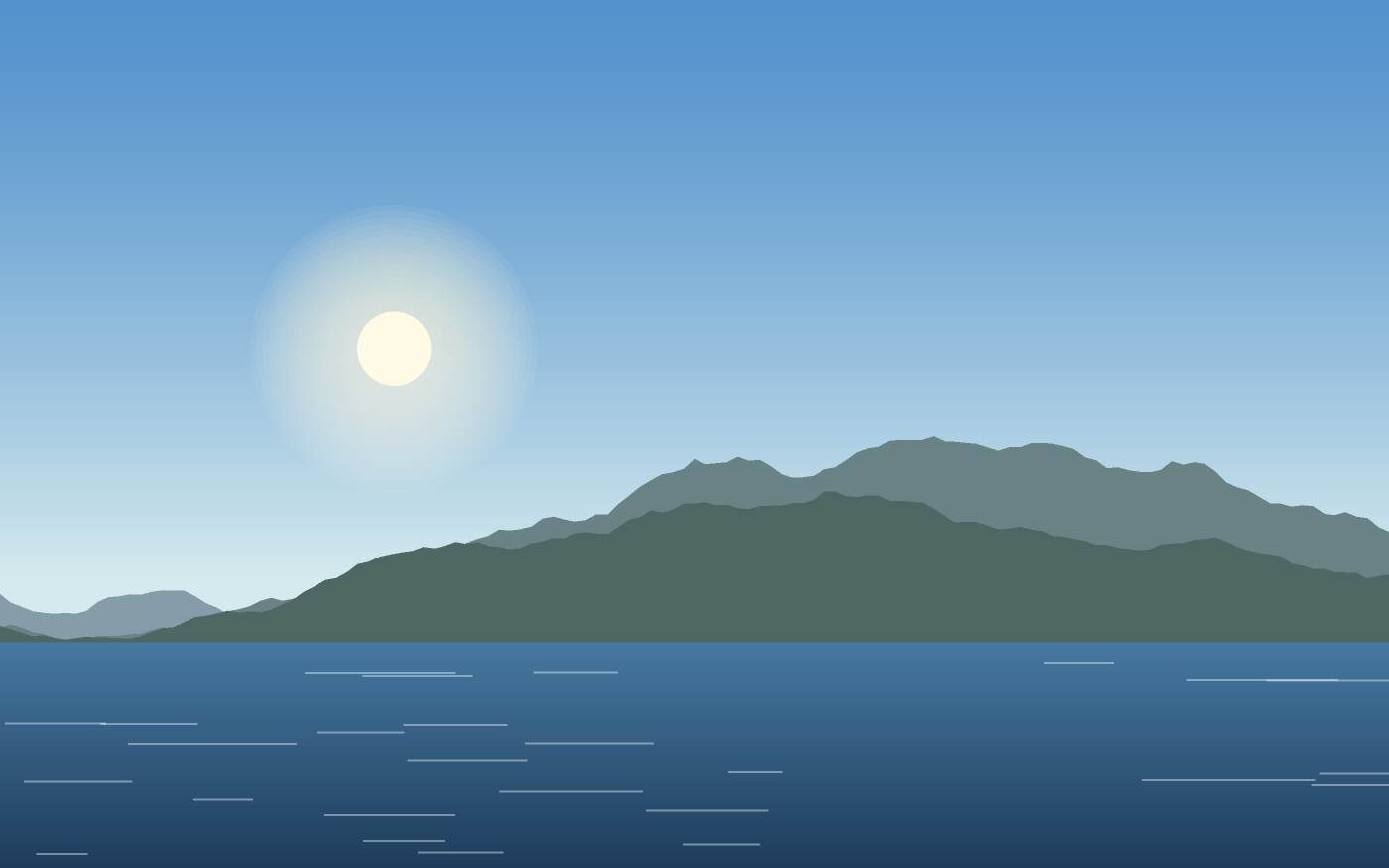 Landschaftsillustration