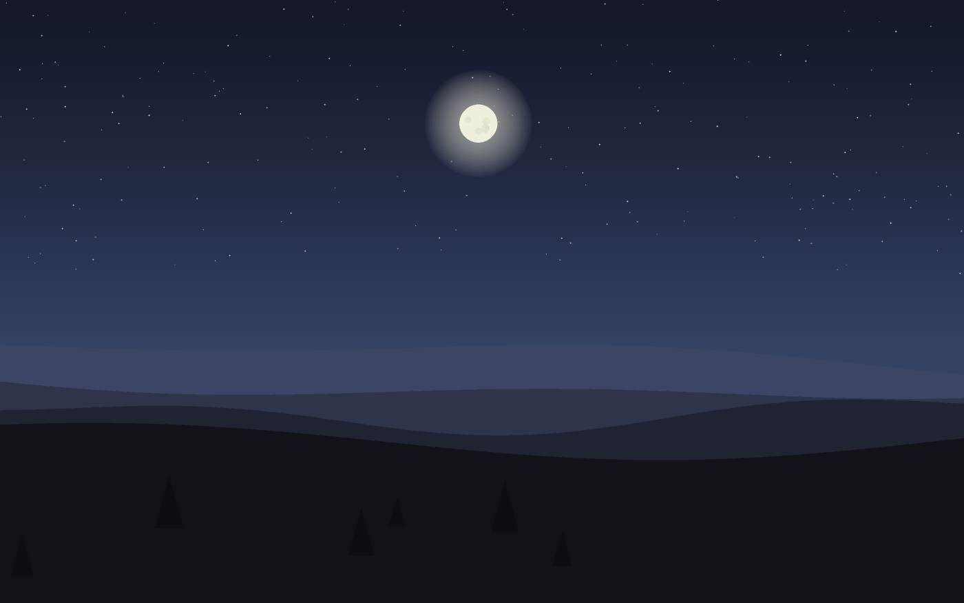 Illustrazione di un paesaggio