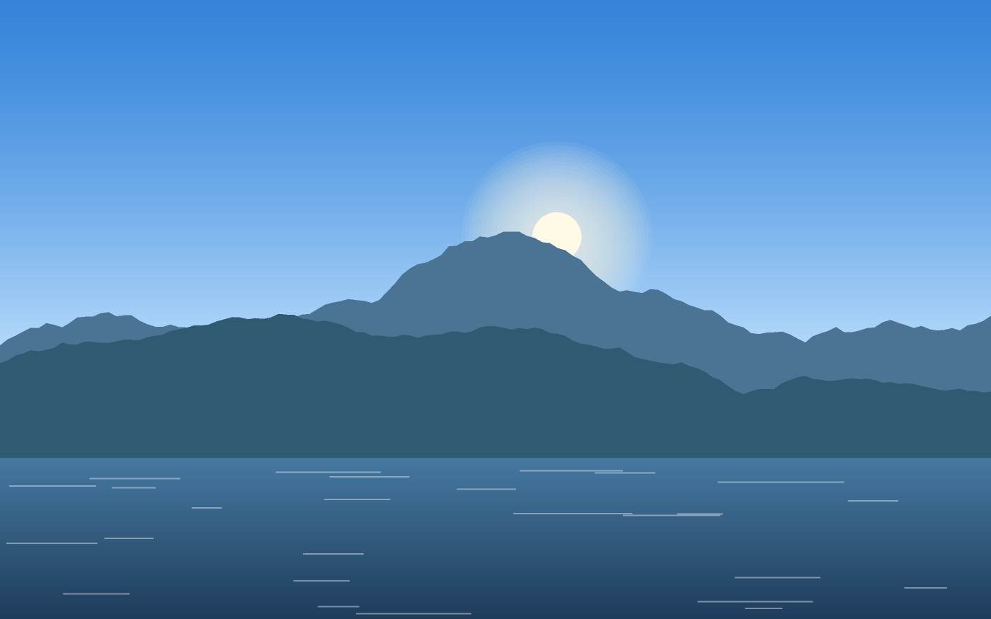 Landschapsillustratie