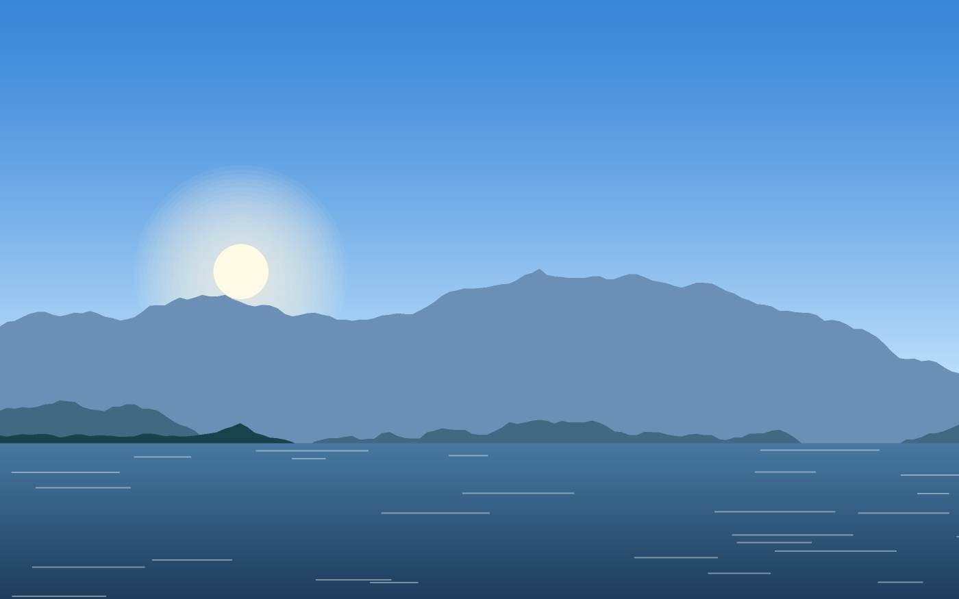 Landschapsillustratie