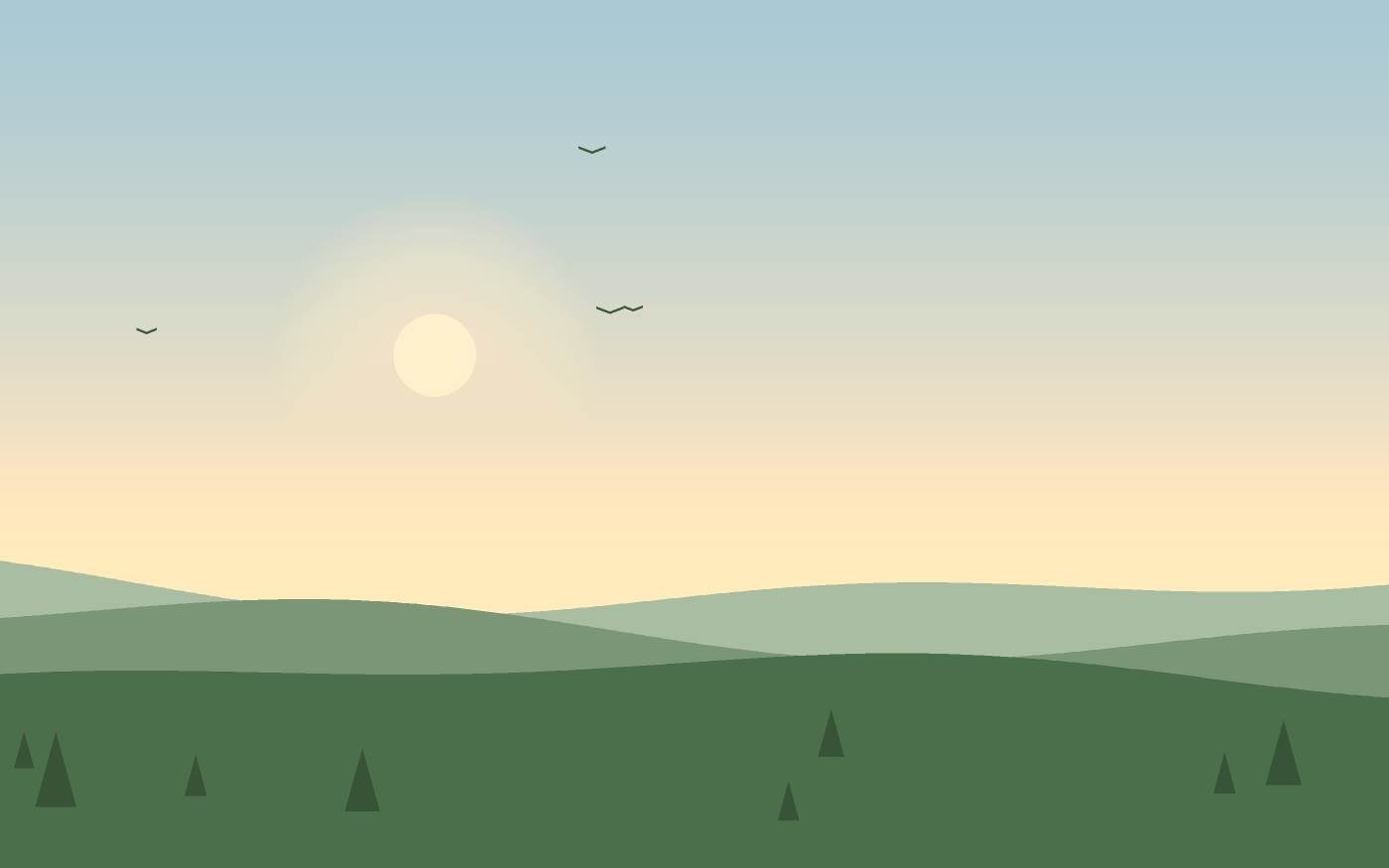 Landskapsillustration
