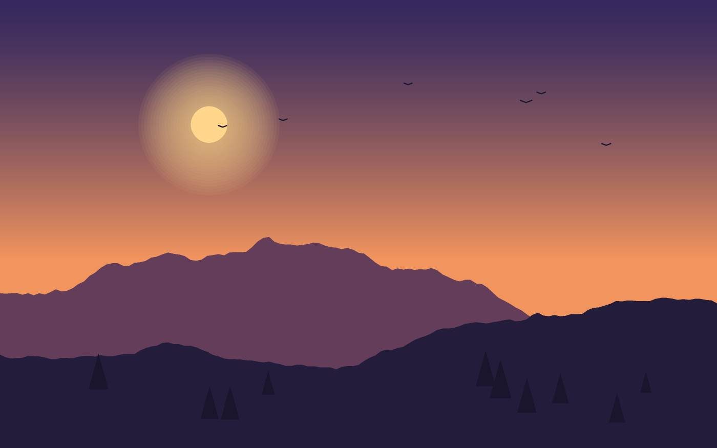 Landscape illustration